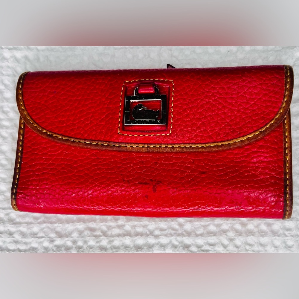 Dooney & Bourke Red Leather wallet
